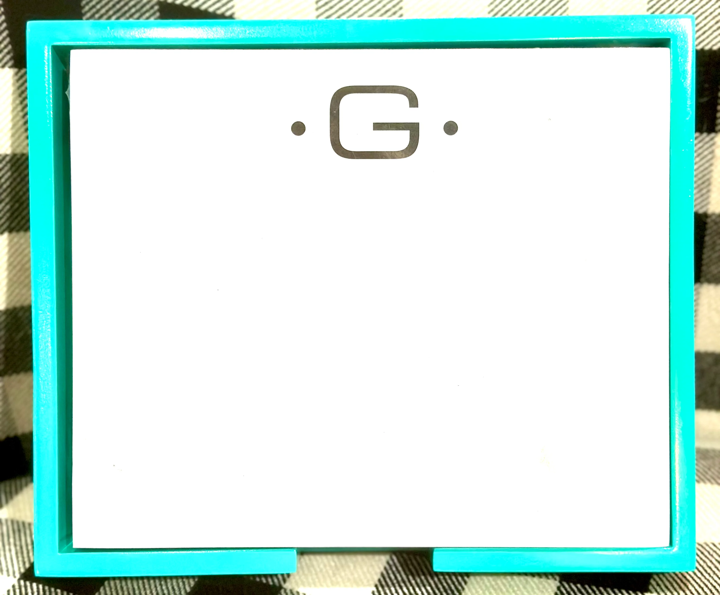 LUXE TRAY-TURQUOISE