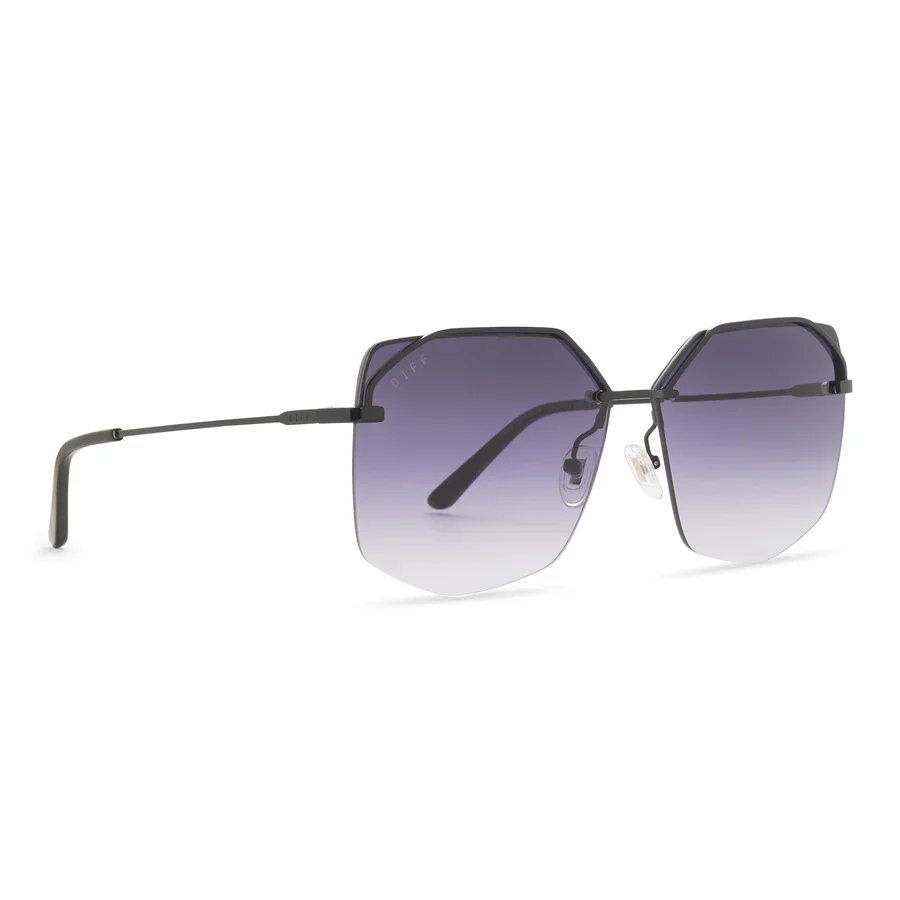 DIFF-BREE-BLACK+GREY GRADIENT LENS