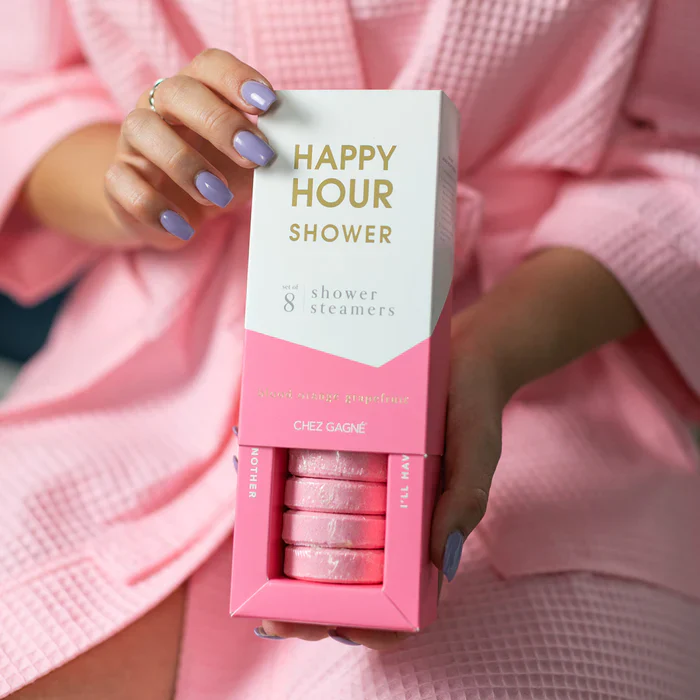 HAPPY HOUR SHOWER STEAMERS